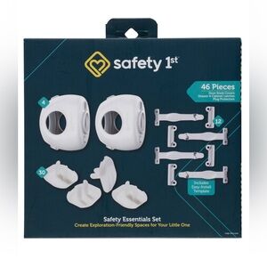 Safety 1st Safety Essentials Childproofing Kit
- White 46pc